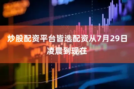 炒股配资平台皆选配资从7月29日凌晨到现在